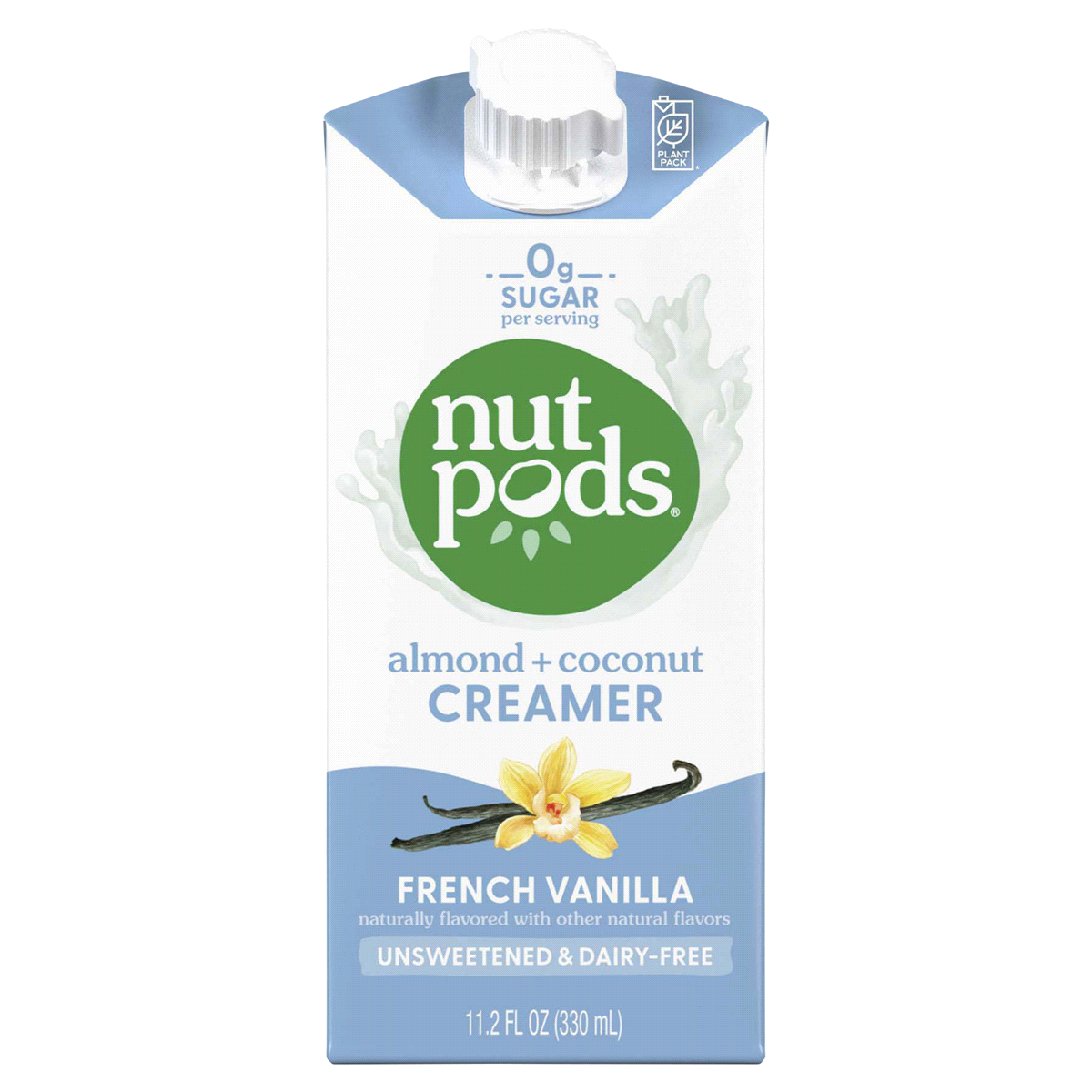 slide 1 of 9, nutpods Almond + Coconut French Vanilla Creamer 11.2 fl oz, 11.2 fl oz