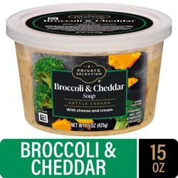 Private Selection® Kettle Cooked Broccoli and Cheddar Soup