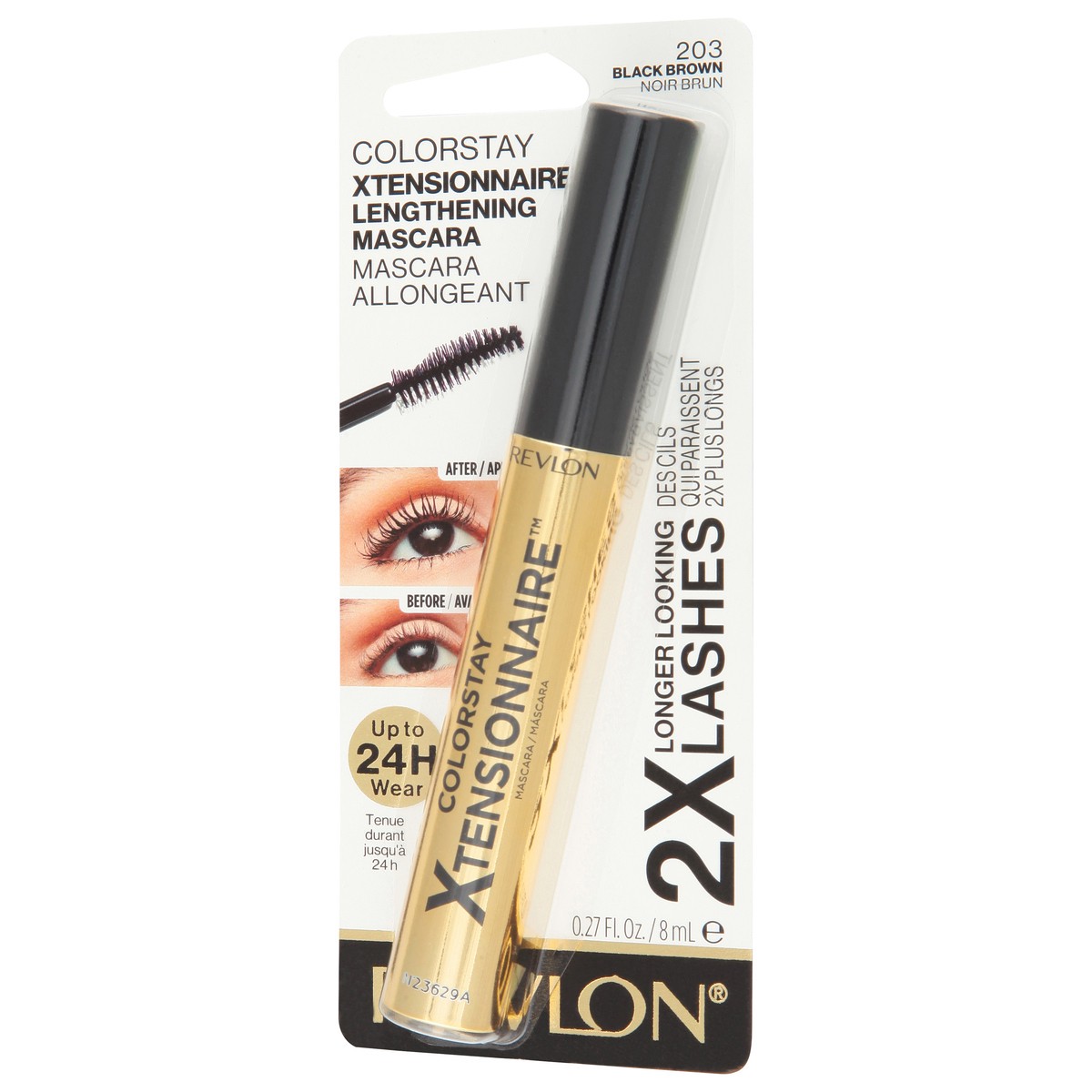 slide 9 of 12, Revlon 203 Black Brown Mascara 0.27 fl oz, 0.27 fl oz