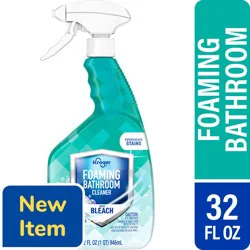 Kroger Foaming Bathroom Cleaner with Bleach