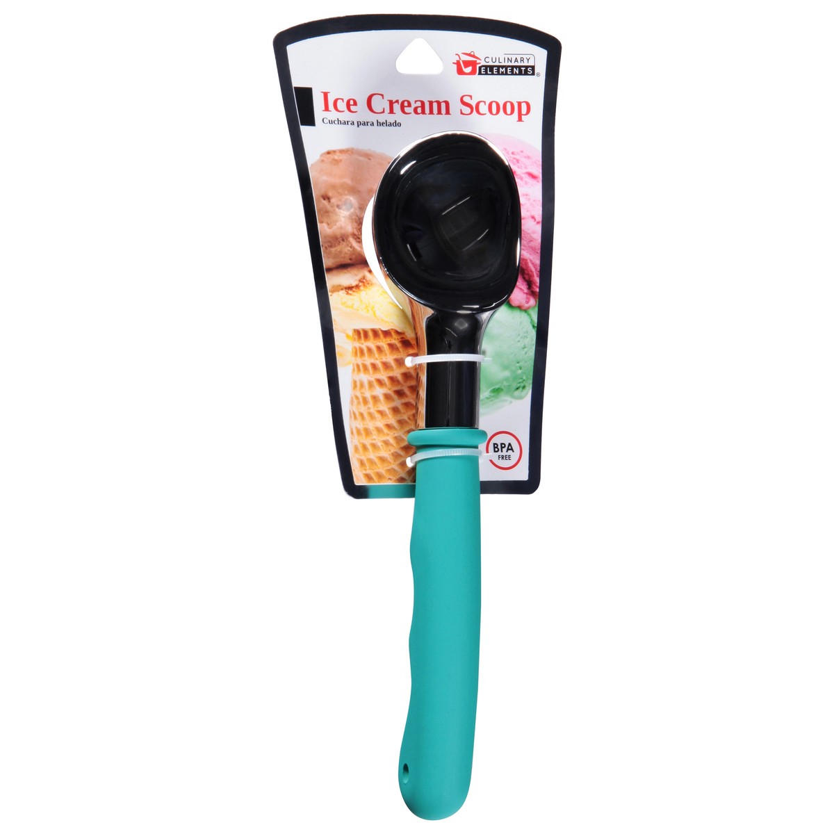 slide 2 of 12, Culinary Elements Ice Cream Scoop 1 ea, 1 ct