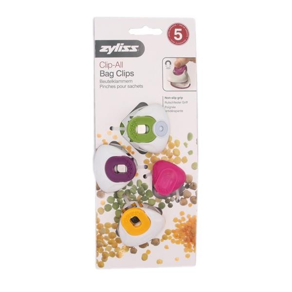 slide 1 of 2, Zyliss Clip All Bag Clips, 4 ct