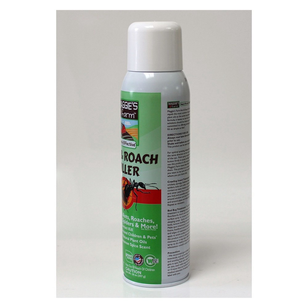 slide 3 of 3, Maggie's Farm Simply Effective Ant & Roach Killer, 14 oz