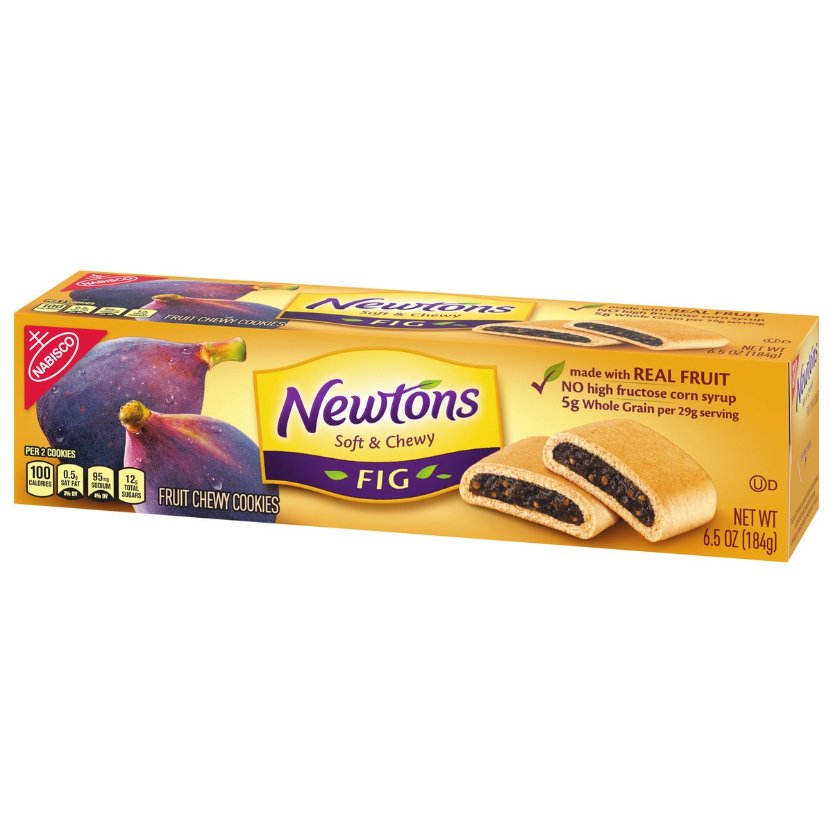 slide 5 of 9, Newtons Soft & Fruit Chewy Fig Cookies, (Fig Bars), 6.5 oz, 6.5 oz
