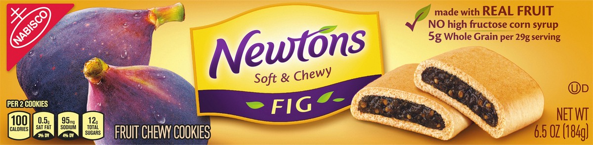 slide 2 of 9, Newtons Soft & Fruit Chewy Fig Cookies, (Fig Bars), 6.5 oz, 6.5 oz