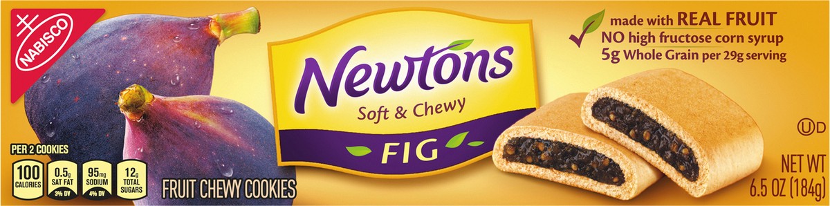 slide 6 of 9, Newtons Soft & Fruit Chewy Fig Cookies, (Fig Bars), 6.5 oz, 6.5 oz