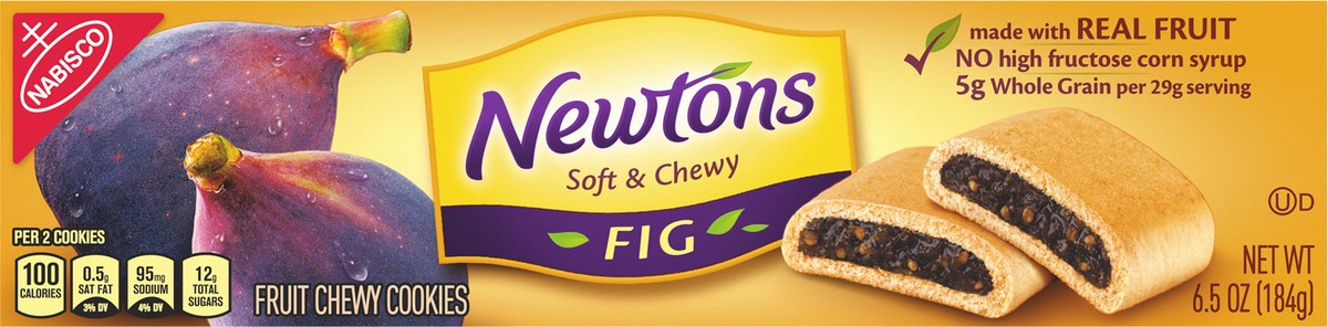 slide 7 of 9, Newtons Soft & Fruit Chewy Fig Cookies, (Fig Bars), 6.5 oz, 6.5 oz