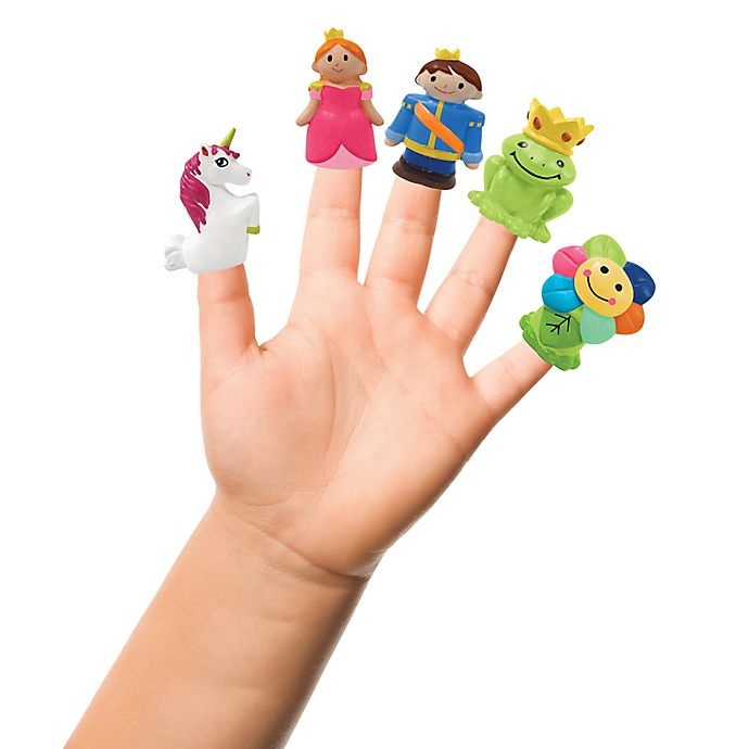 Idea Factory Princess Bath Finger Puppets 5 ct | Shipt