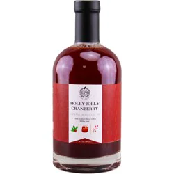 Crafted Cocktails Holly Jolly Cranberry Non-Alcoholic Cocktail Mixer