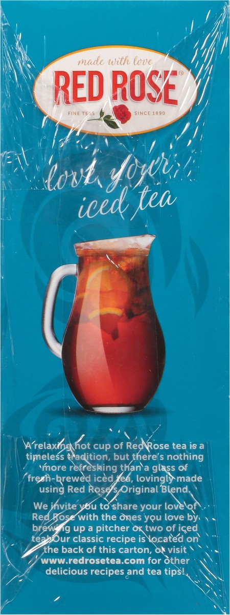 slide 6 of 14, Red Rose Tea Bright & Refreshing Original Black Tea - 100 ct, 100 ct