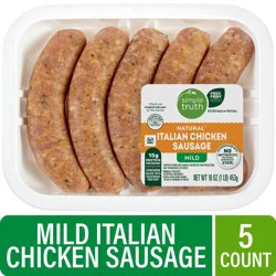 Simple Truth® Mild Italian Chicken Sausage