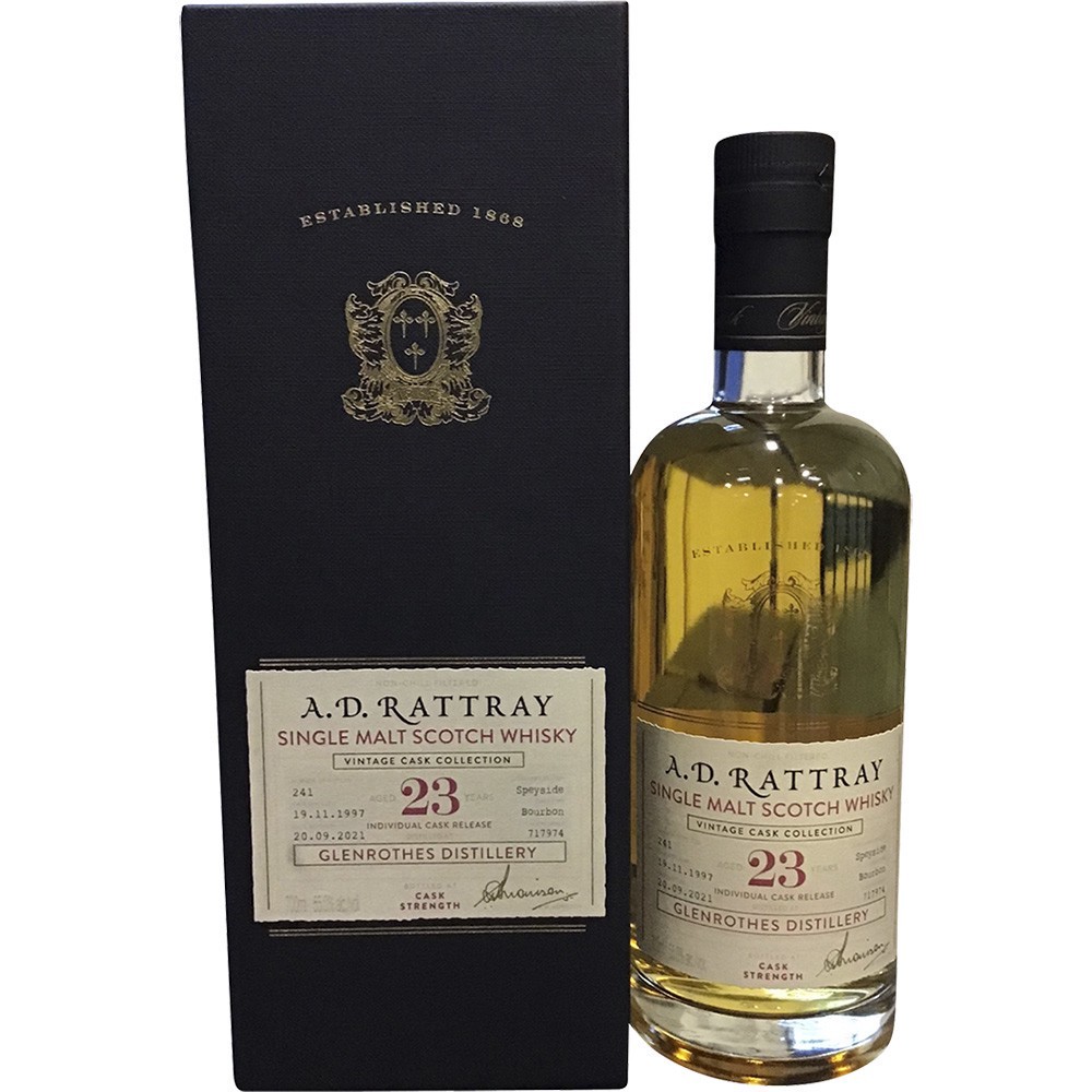 slide 1 of 1, A.d. Rattray Glenrothes 1997 Brlsl, 700 ml