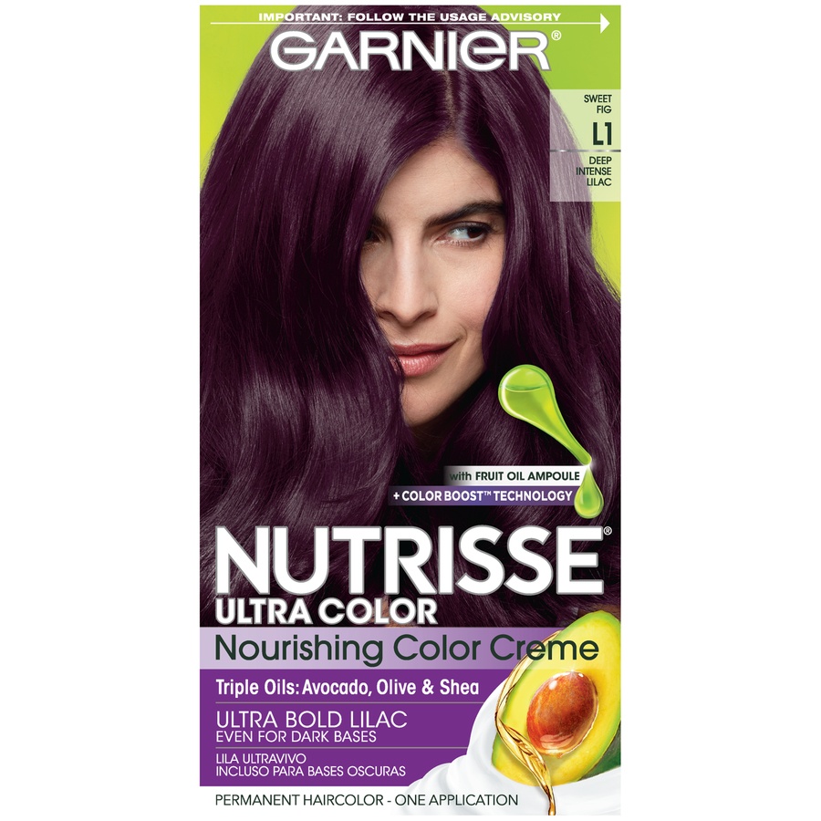 slide 1 of 7, Garnier Ultra Color - Lilac Taupe L1, 1 ct