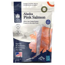 Circle Seafoods Frozen Alaska Pink Salmon Fillets