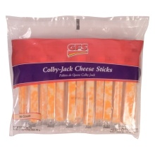 slide 1 of 1, GFS Colby-Jack Cheese Sticks, 36 ct