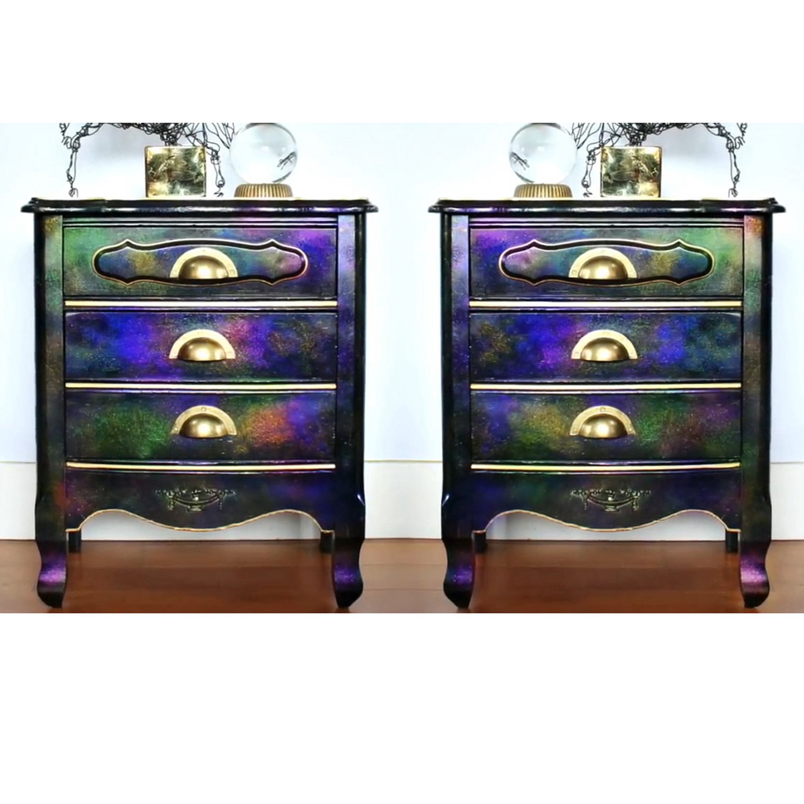 slide 2 of 3, Eclectic Products Unicorn Spit Sparkling Gel Stain & Glaze, 4 fl oz