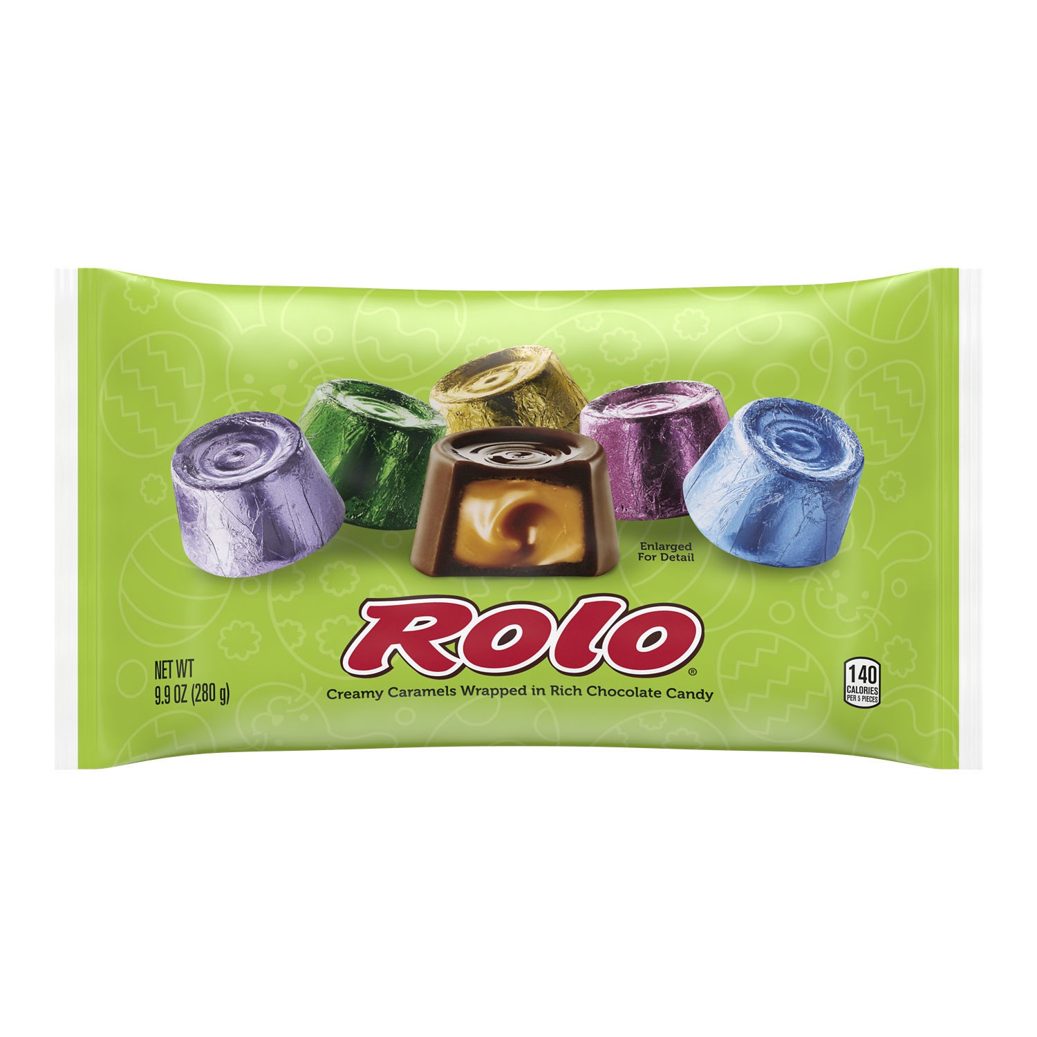 slide 1 of 6, Rolo Rich Chocolate Caramels, Easter Candy Bag, 9.9 oz, 9.9 oz