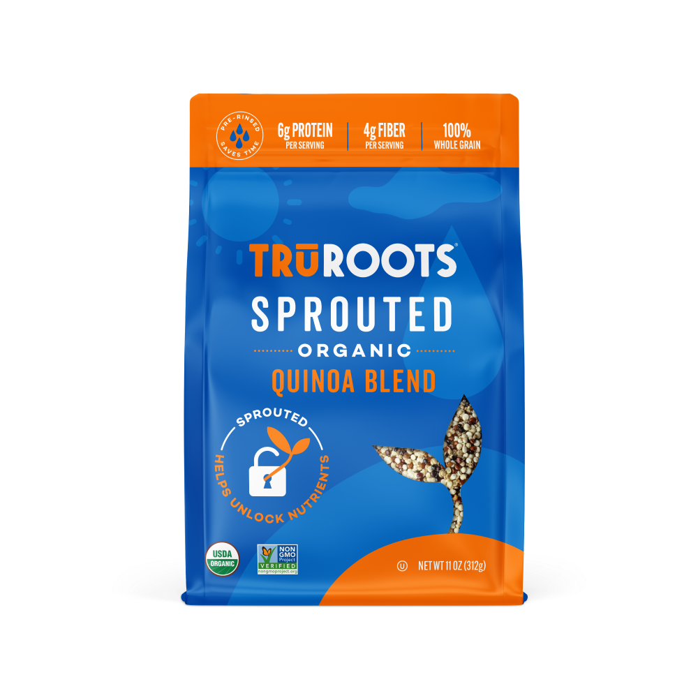 slide 2 of 2, Truroots Organic Sprouted Quinoa Blend, 8 oz