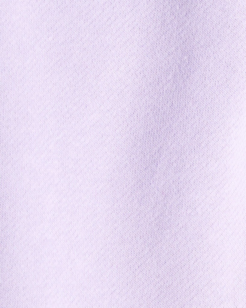 slide 3 of 3, Carter's Carters Baby Girl DayDream Fleece Drawstring Joggers - Purple Lavender 12M, 1 ct