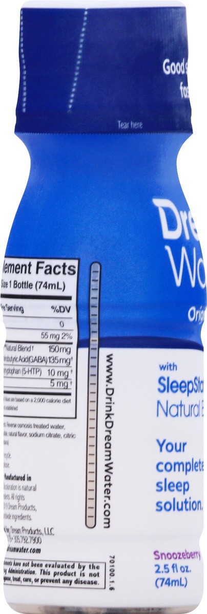 slide 2 of 9, Dream Water Snoozeberry - 2.5 oz, 2.5 oz