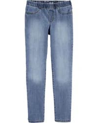 Oshkosh Elastic Waist Winchester Wash Jeggings, Size 4-5
