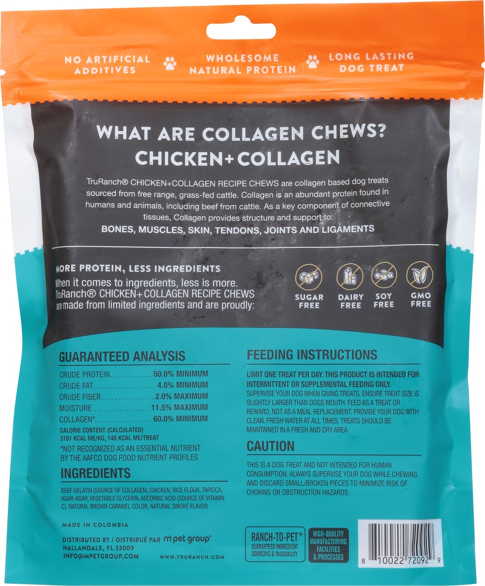 slide 5 of 14, TruRanch Chicken + Collagen Recipe Chicken Chips Dog Chews - 8.2 oz, 8.2 oz