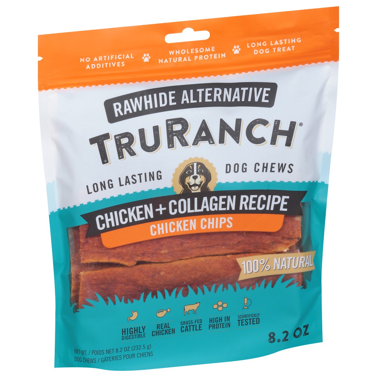 slide 12 of 14, TruRanch Chicken + Collagen Recipe Chicken Chips Dog Chews - 8.2 oz, 8.2 oz