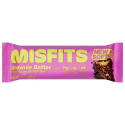 Misfits Plant-Based Brownie Batter Protein Bar 1.8 oz