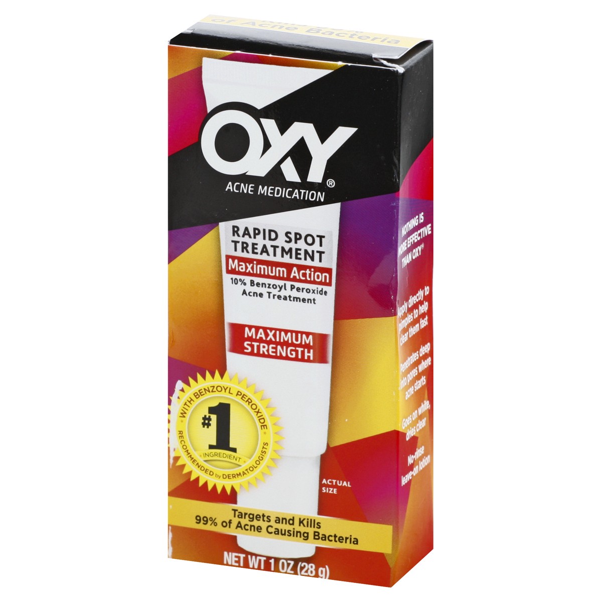 slide 2 of 9, Oxy Maximum Vanishing Lotion 10%, 0.65 oz