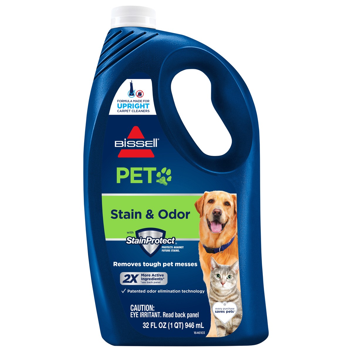 slide 1 of 9, Bissell Pet Stain & Odor Remover 32 fl oz, 32 fl oz