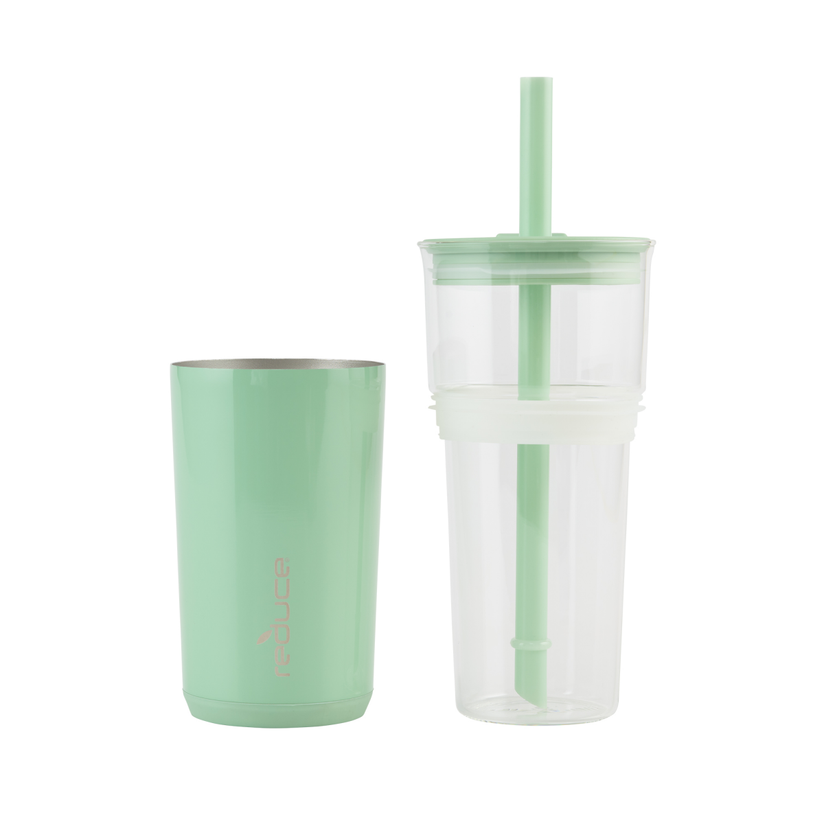 slide 8 of 25, Reduce Matcha Aspen Glass Tumbler, 20 oz