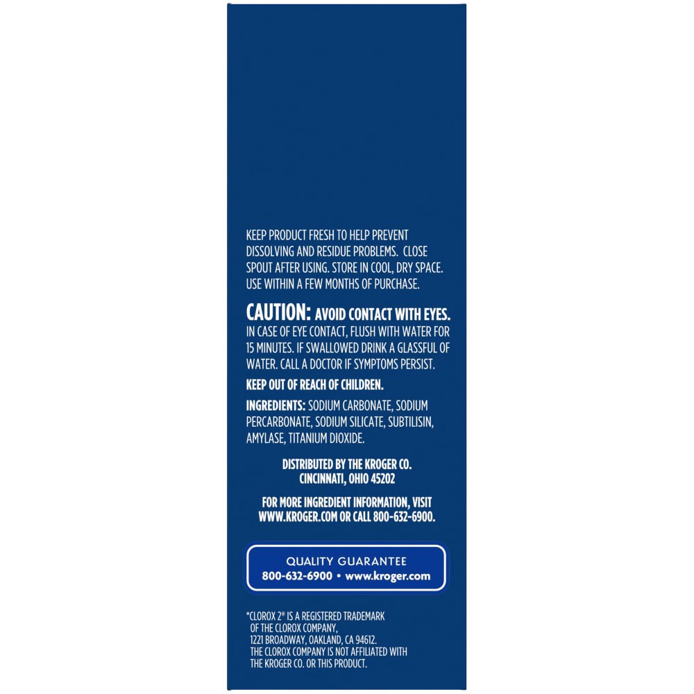 slide 3 of 3, Kroger Color Safe Bleach Powder, 30.3 oz