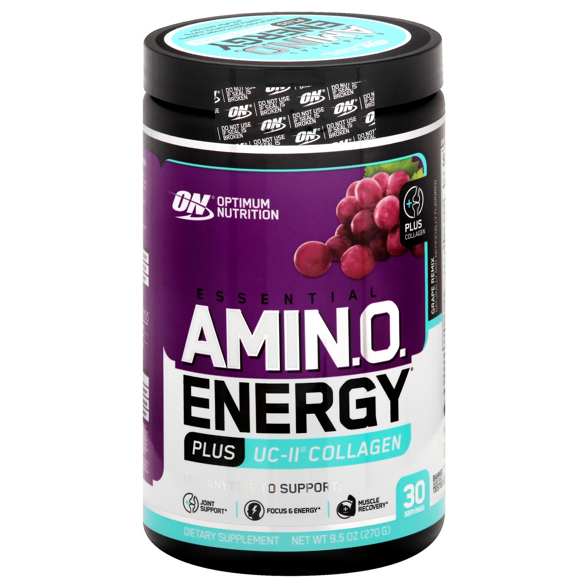 slide 12 of 13, ON Essential Grape Remix Amino Energy 9.5 oz, 9.5 oz