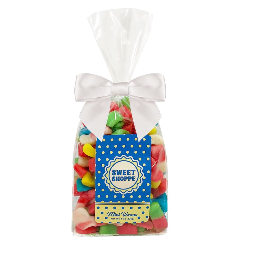 slide 1 of 2, Sweet Shoppe Mini Worms Candy, 8 oz