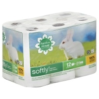 slide 1 of 9, Signature Home Bathroom Tissue Softly Soft & Strong Double Roll 2-Ply, 