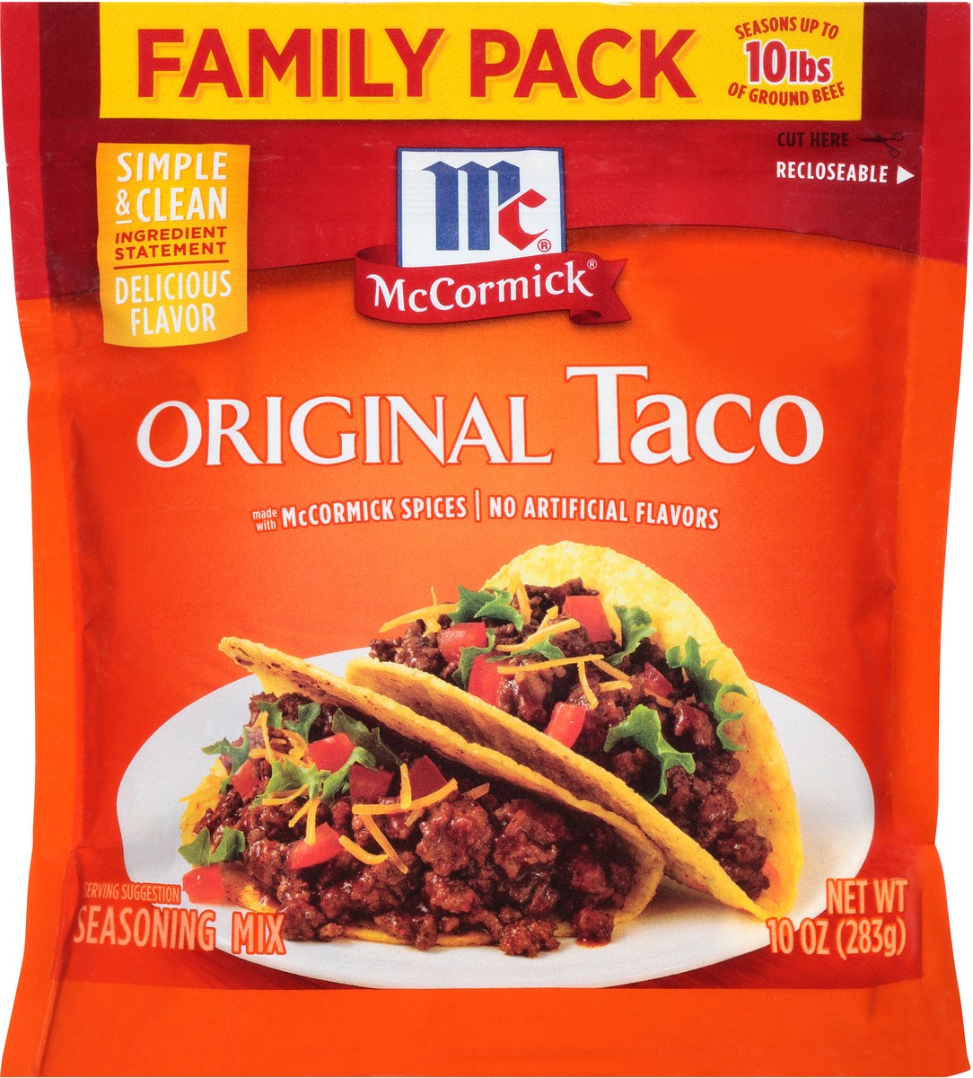 slide 5 of 7, McCormick Taco Seasoning Mix, 10 oz