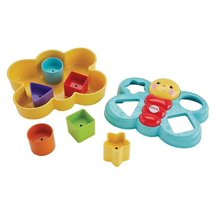 slide 2 of 4, Fisher-Price Butterfly Shape Sorter, 1 ct