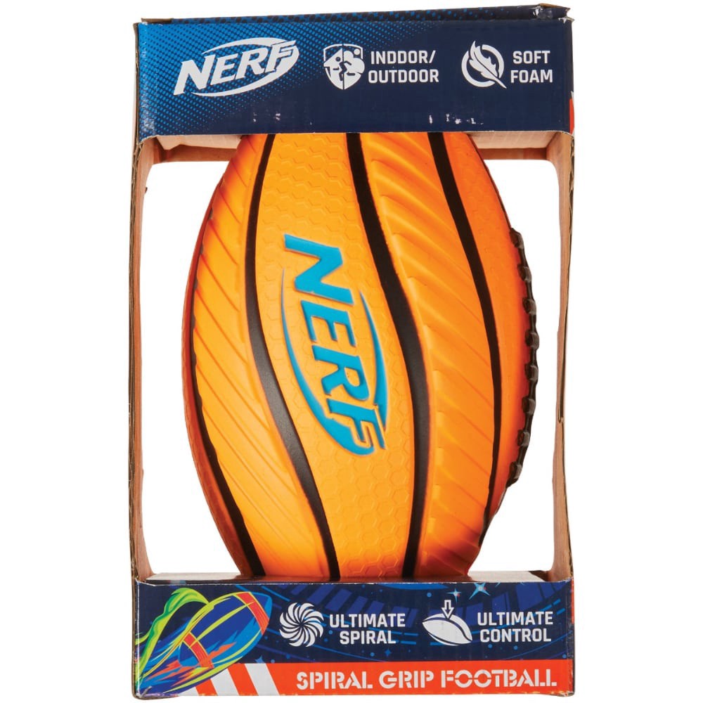 slide 2 of 4, Nerf Spiral Grip Mini Foam Football, 1 ct