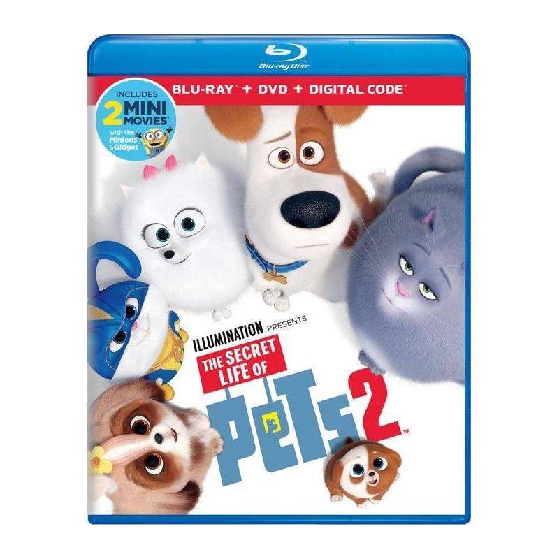 slide 1 of 2, Universal Home Video The Secret Life of Pets 2 (Blu-ray + DVD + Digital), 1 ct