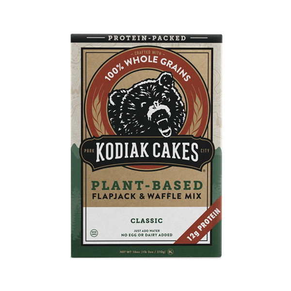 slide 1 of 1, Kodiak Cakes Flapjack & Waffle Mix, Classic, Plant-Based, 18 oz