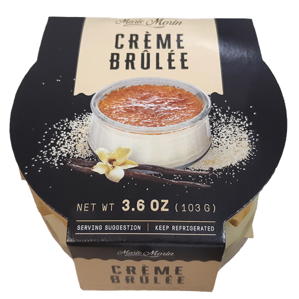 slide 1 of 1, Marie Morin Crme Brulee, 3.7 oz