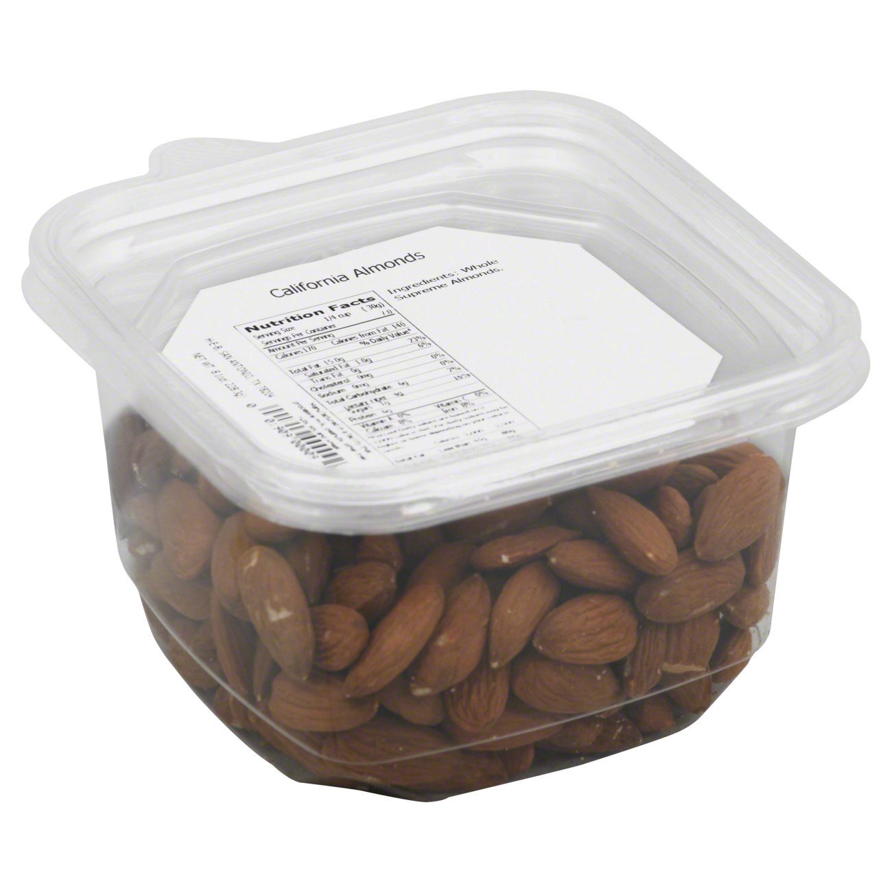 slide 1 of 1, H-E-B California Almonds, 8.1 oz