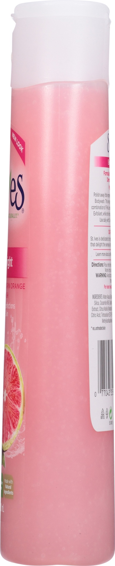 slide 5 of 7, St. Ives Even & Bright Pink Lemon & Mandarin Orange Body Wash, 13.5 oz