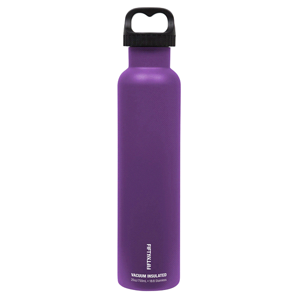 slide 1 of 1, Fifty/Fifty Stainless Vacuum Insulated Bottle - Purple, 25 oz