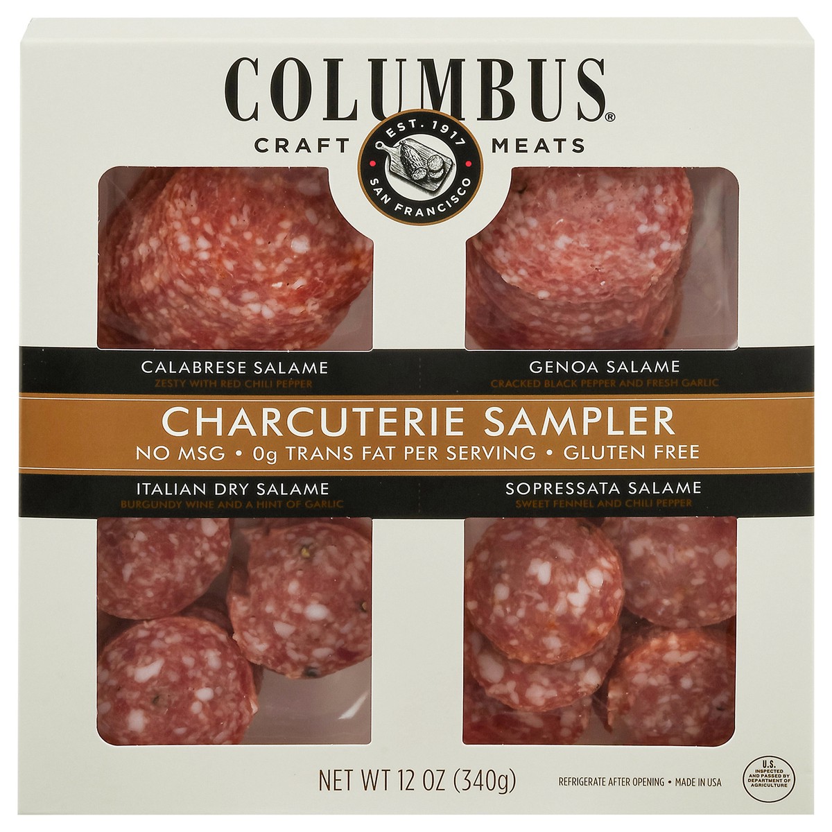 slide 1 of 11, Columbus Assorted Charcuterie Sampler 12 oz, 12 oz