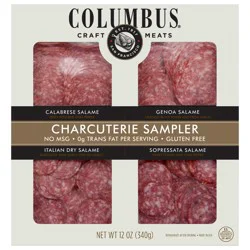 Columbus Assorted Charcuterie Sampler 12 oz
