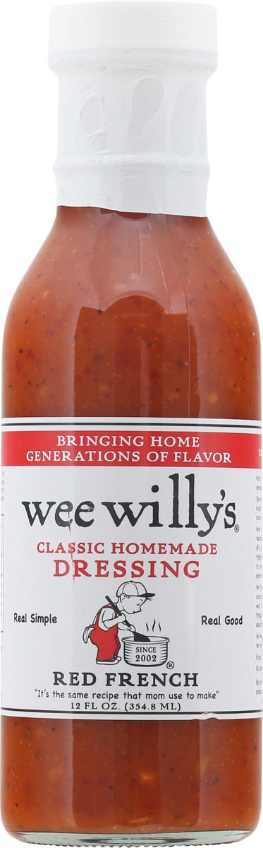 slide 1 of 13, Wee Willy's Red French Salad Dressing, 12 fl oz