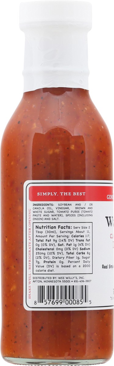 slide 9 of 13, Wee Willy's Red French Salad Dressing, 12 fl oz