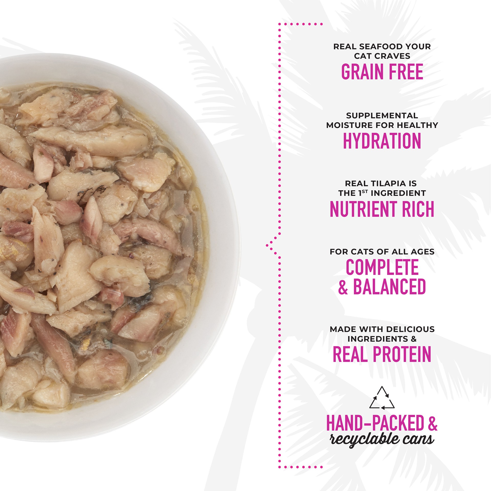 slide 6 of 8, Tiki Cat Luau Wet Cat Food, Tilapia, 2.8 oz. Can, 2.8 oz