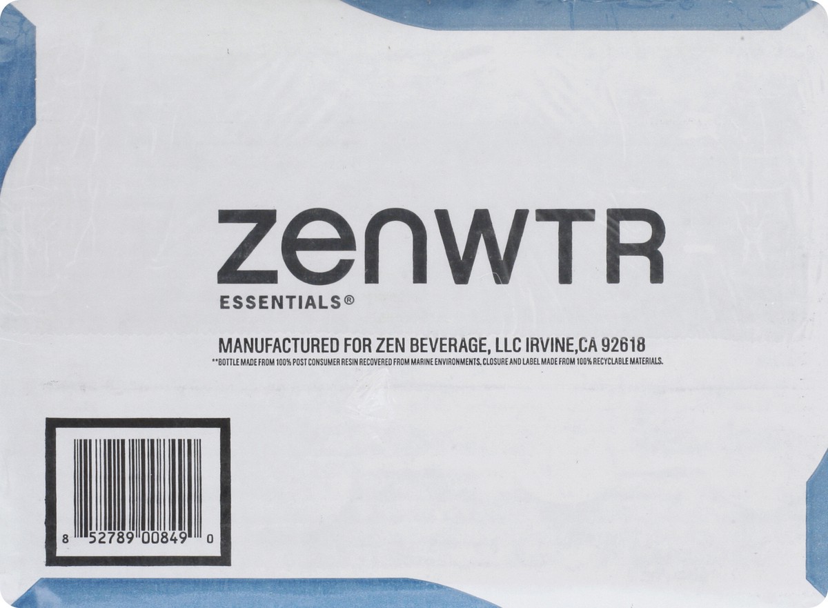 slide 9 of 9, Zen Water Vapor Distilled Alakaline Water, 16.9 oz